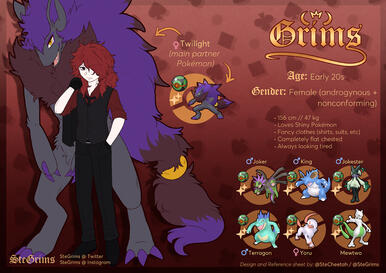 Grims (Pokémon trainer sona) Grims (Pokémon trainer sona)