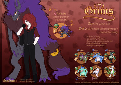 Grims (Pokémon trainer sona)